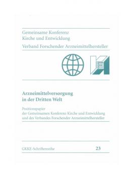 Arzneimittelversorgung in der Dritten Welt. 