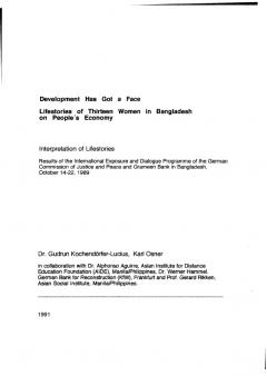 Development Has Got a Face