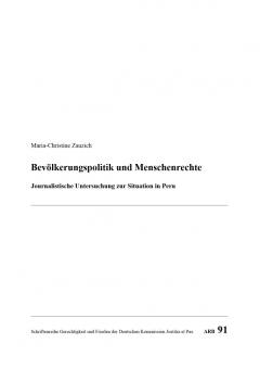 Maria-Christine Zauzich: Bevölkerungspolitik und Menschenrechte. 