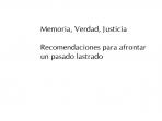 Memoria, Verdad, Justicia