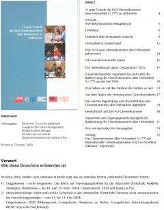 11 gute Gründe das IAO-Übereinkommen über Heimarbeit zu ratifizieren