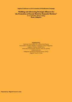 Building and Advancing Strategic Alliances for the Promotion of Decent Work for Domestic Workers
